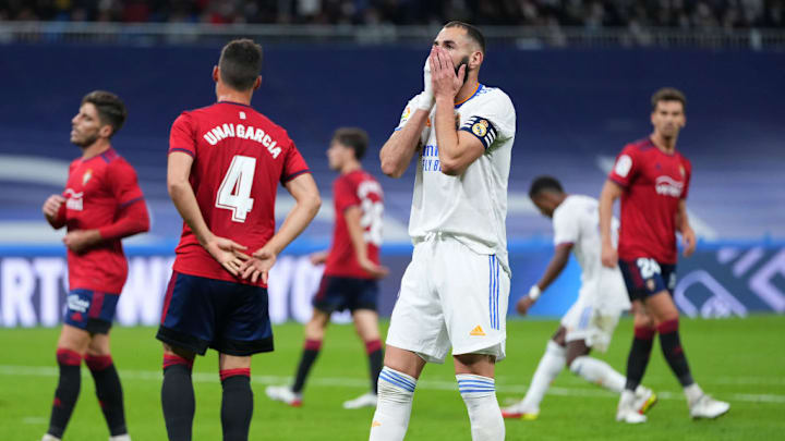 Karim Benzema Real Madrid Osasuna LaLiga 