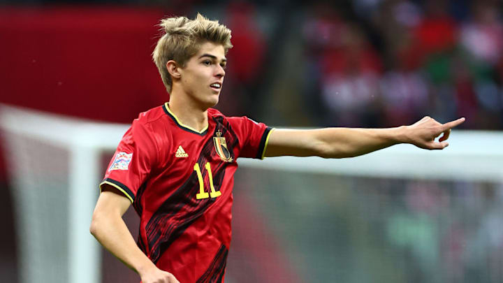 Charles De Ketelaere, meia-atacante da Bélgica e do Milan 