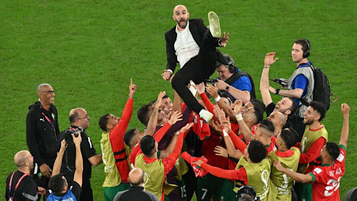 Walid Regragui, técnico do Marrocos na Copa do Mundo Catar 2022