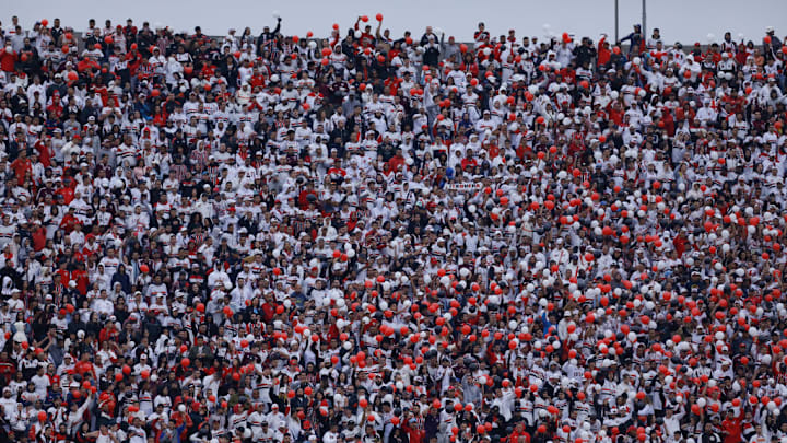 Torcida do São Paulo no Estádio Morumbi