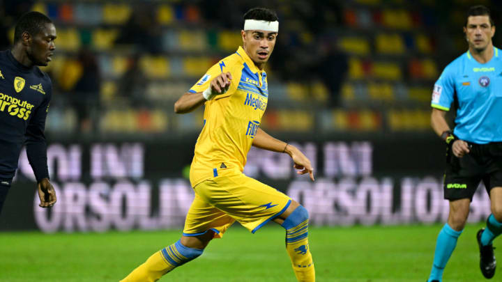 Reinier Jesus Carvalho of Frosinone in action during the...