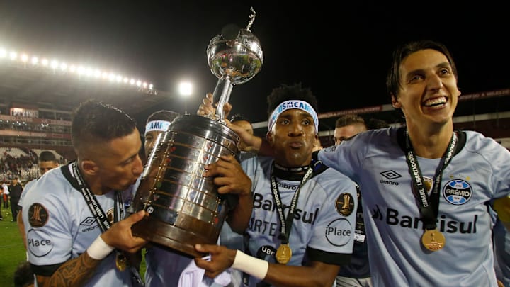Geromel, Lucas Barrios, Bruno Cortez