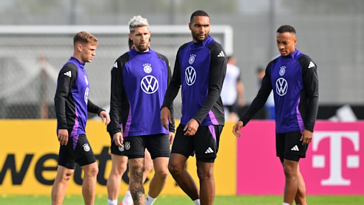 Jamie Leweling, Joshua Kimmich, Robert Andrich, Jonathan Tah