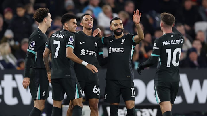 Trent Alexander-Arnold, Luis Diaz, Mohamed Salah