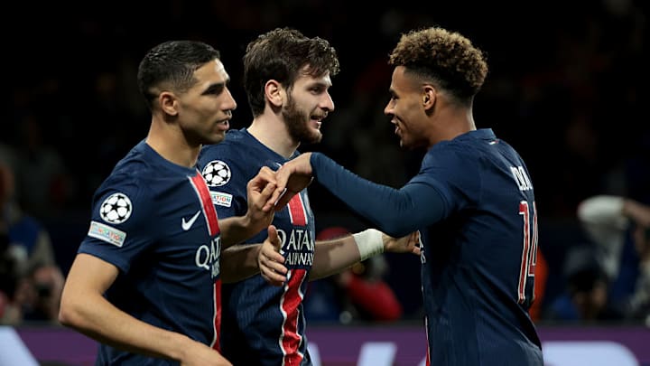 Khvicha Kvaratskhelia, Achraf Hakimi, Desire Doue