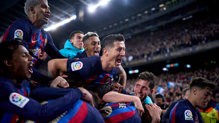 Robert Lewandowski, Franck Kessie, Sergi Roberto