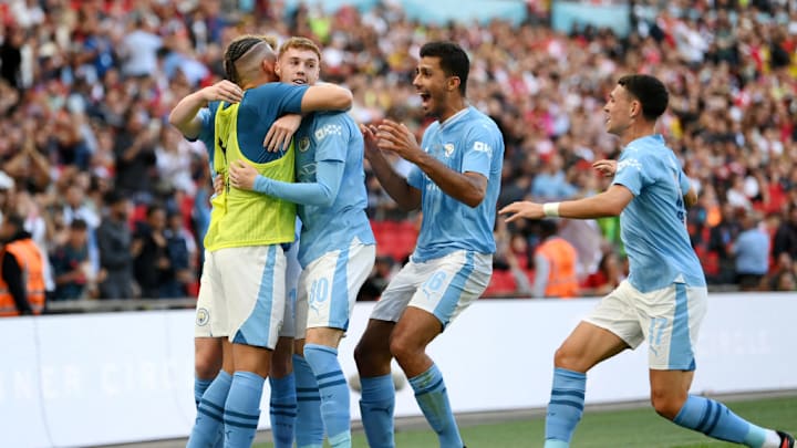 Cole Palmer, Kalvin Phillips, Rodri, Phil Foden