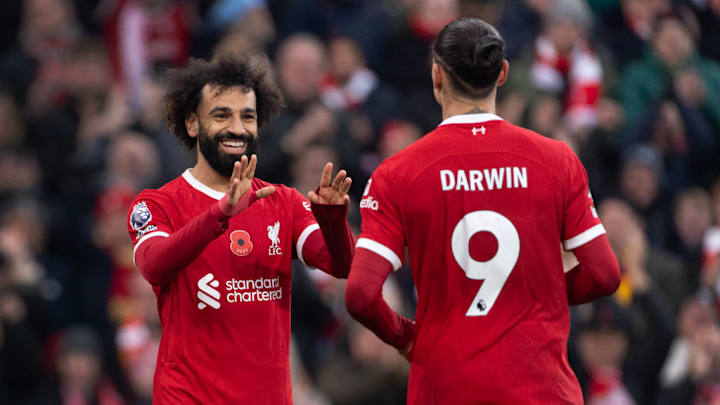 Mohamed Salah - Winger - Born 1992, Darwin Núñez
