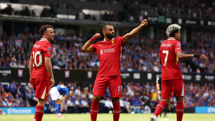Mohamed Salah, Diogo Jota, Luis Diaz