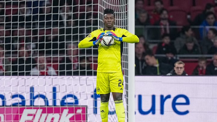 Goalkeeper Andre Onana