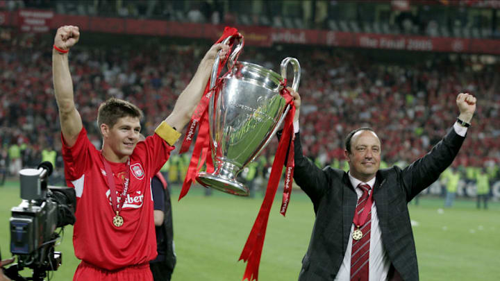 Steven Gerrard, Rafa Benitez