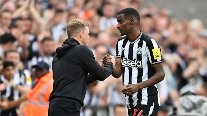 Alexander Isak, Eddie Howe