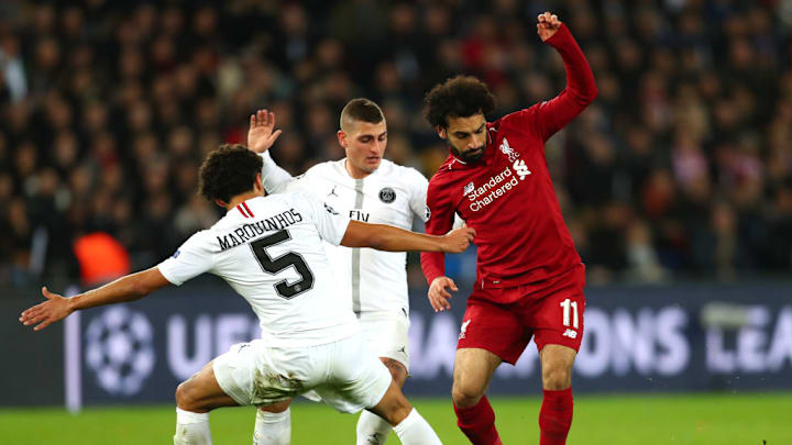 Marco Verratti, Mohamed Salah, Marquinhos
