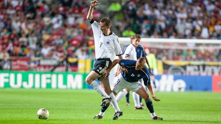 Didi Hamann als Nationalspieler bei der WM 2002 in Japan & Korea.