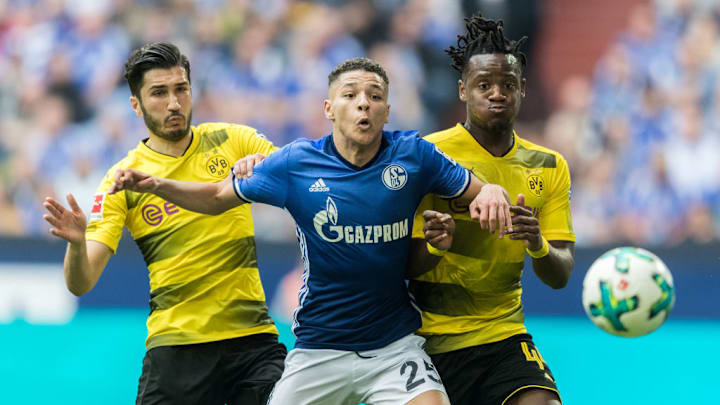 Inzwischen vereint: Nuri Sahin (links) und Amine Harit (in der Mitte)