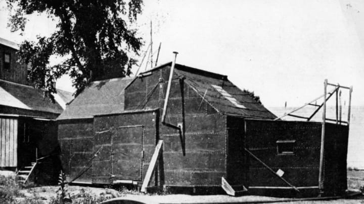 Edison's Black Maria, the world's first film production studio.