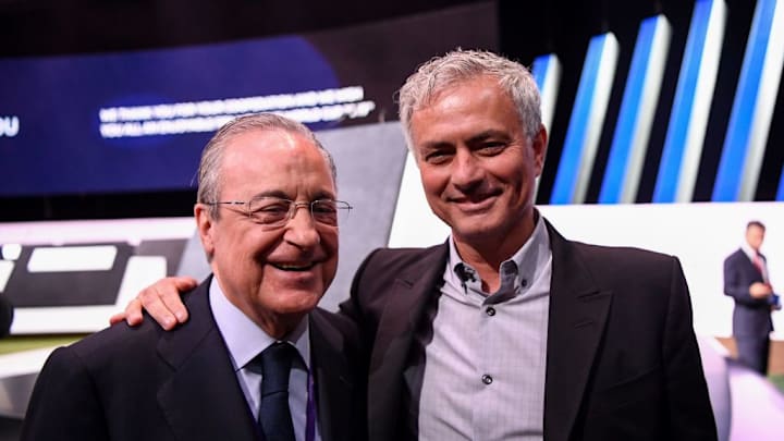 José Mourinho (right) spent three years at Real Madrid.