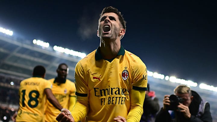 Christian Pulisic scored two goals in 10 minutes at the Stadio Olimpico Grande Torino. Christian Pulisic scored two goals in 10 minutes at the Stadio Olimpico Grande Torino.