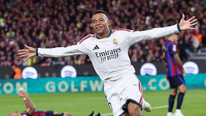 Kylian Mbappé led Real Madrid to victory in the first Clásico of the season.