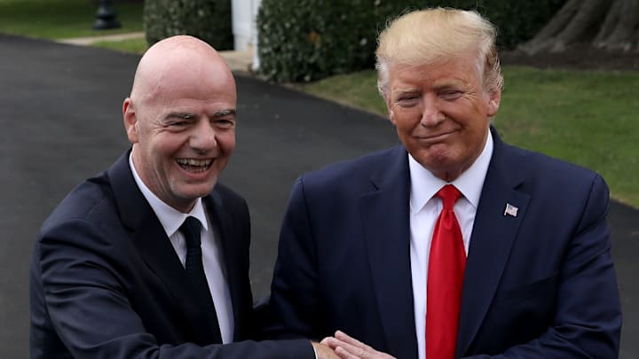 Gianni Infantino, presidente de la FIFA, y Donald Trump, presidente de Estados Unidos. Gianni Infantino, presidente de la FIFA, y Donald Trump, presidente de Estados Unidos.