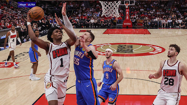 Rockets vs. Thunder es uno de los mejores partidos de la próxima temporada de NBA. Rockets vs. Thunder es uno de los mejores partidos de la próxima temporada de NBA.