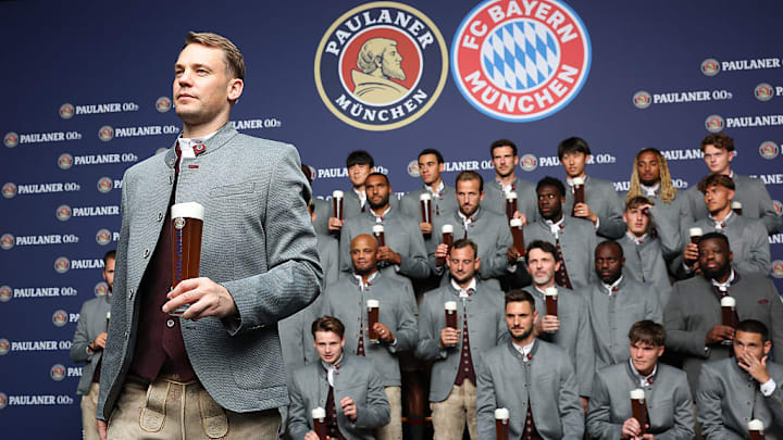 Los jugadores del Bayern Múnich en su foto oficial. Los jugadores del Bayern Múnich en su foto oficial.