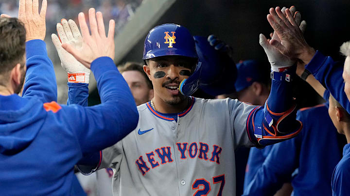 Mark Vientos, jugador de los New York Mets.