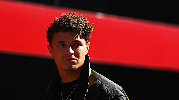 Lando Norris lidera la  tercera práctica del GP de Italia.