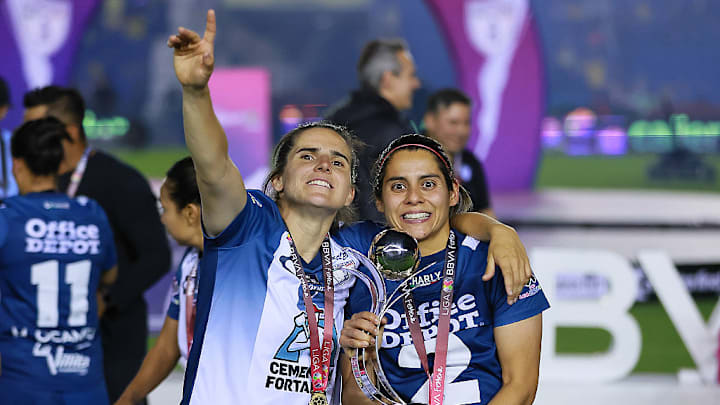 Andrea Pereira forma parte del equipo campeón de Pachuca femenil.