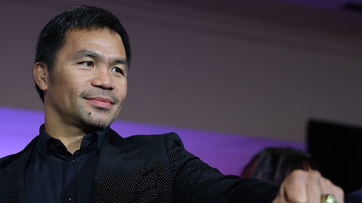 Manny Pacquiao, nuevo vicepresidente de la Asociación Internacional de Boxeo. Manny Pacquiao, nuevo vicepresidente de la Asociación Internacional de Boxeo.