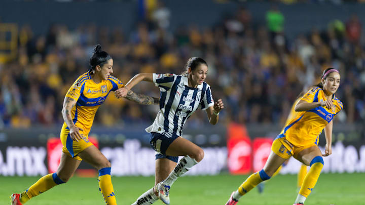 Jenni Hermoso es una de las estrellas de la Liguilla femenil en México. Jenni Hermoso es una de las estrellas de la Liguilla femenil en México.