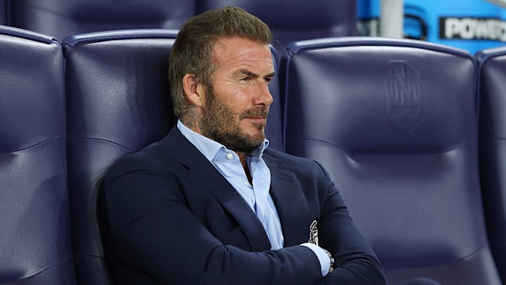 David Beckham, copropietario del Inter Miami.
