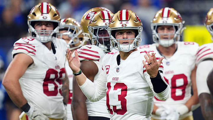 Brock Purdy llevó a los 49ers al triunfo sobre los Colts.