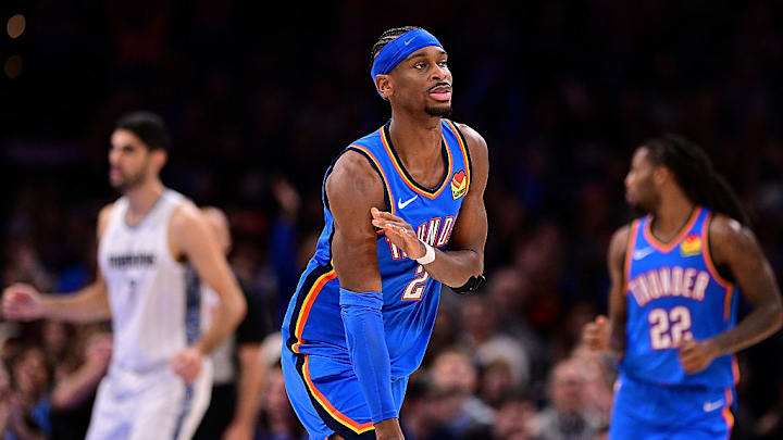 Shai Gilgeous-Alexander tuvo una buena noche ante los Grizzlies.