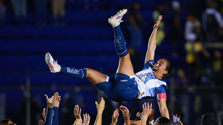 Mónica Ocampo ganó el título del Clausura 2025 con Pachuca.