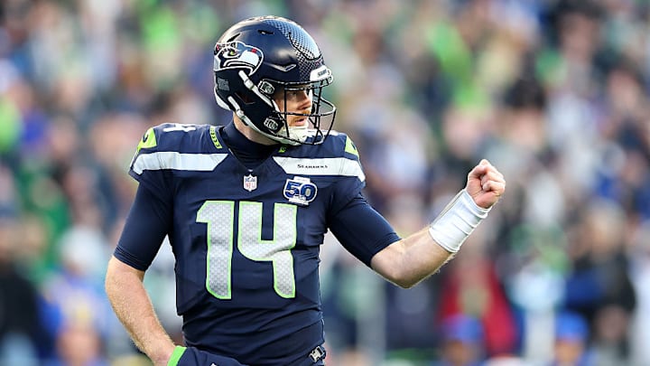 Sam Darnold llevó a los Seahawks al Super Bowl, donde enfrentarán a los Patriots.
