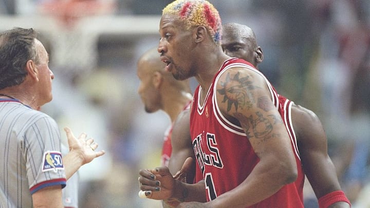 Dennis Rodman llegaba a los Bulls para ser una de las piezas importantes.