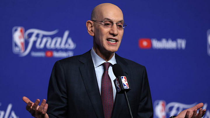 Adam Silver, comisionado de la NBA.