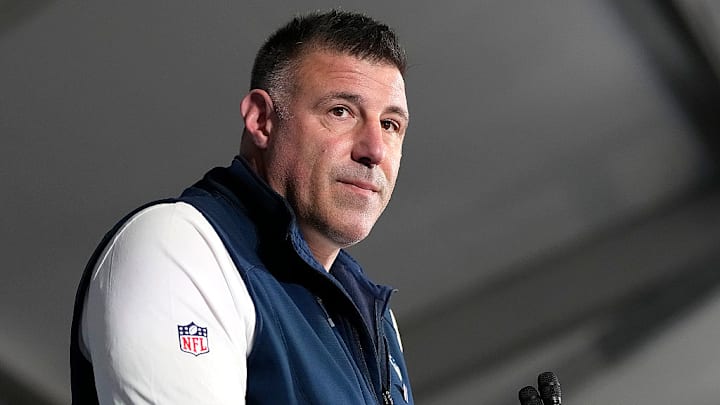Mike Vrabel, coach de los New England Patriots. 