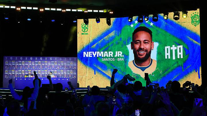 Neymar forma parte de la lista de Brasil para el Mundial 2026. Neymar forma parte de la lista de Brasil para el Mundial 2026.