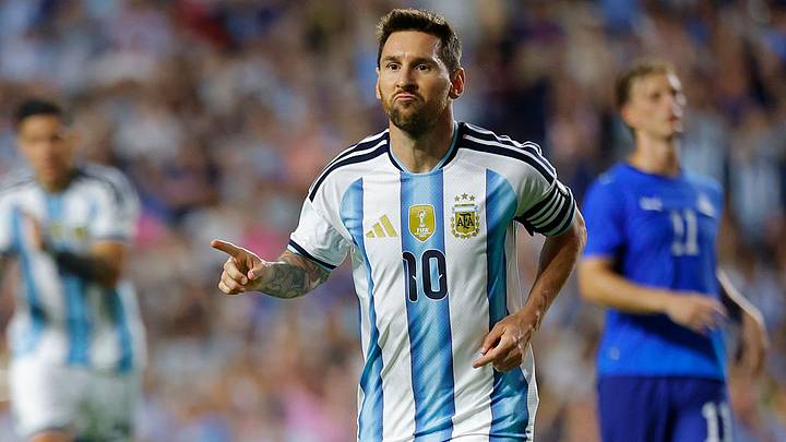 Messi ingresó a los 70 minutos para sumar algo de ritmo, previo al arranque del Mundial. Messi ingresó a los 70 minutos para sumar algo de ritmo, previo al arranque del Mundial.