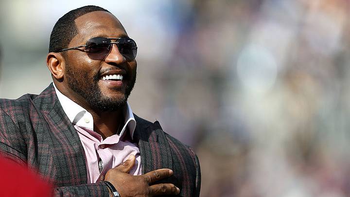 Ray Lewis, el mítico linebacker de los Baltimore Ravens. Ray Lewis, el mítico linebacker de los Baltimore Ravens.
