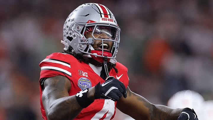 El receptor abierto de Ohio State, Jeremiah Smith, es uno de los mejores prospectos de la NFL esta temporada y un contendiente al Trofeo Heisman. El receptor abierto de Ohio State, Jeremiah Smith, es uno de los mejores prospectos de la NFL esta temporada y un contendiente al Trofeo Heisman.