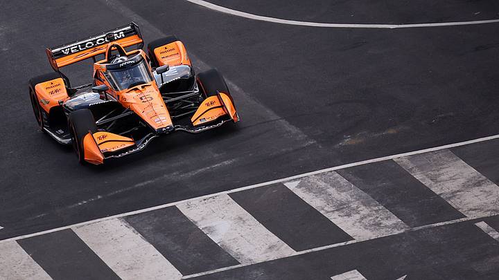 Con este triunfo, O’Ward alcanzó su segunda victoria de 2026 después de la obtenida en Mid-Ohio Con este triunfo, O’Ward alcanzó su segunda victoria de 2026 después de la obtenida en Mid-Ohio