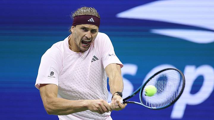 Alemán Zverev despacha a Darderi y se une a Alcaraz en cuartos del US Open.