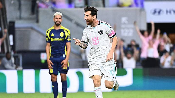 El argentino Lionel Messi volvió a marcar gol en la MLS. El argentino Lionel Messi volvió a marcar gol en la MLS.