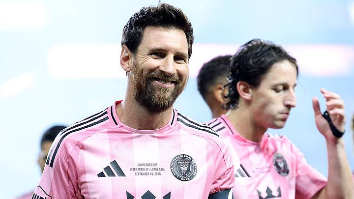 Messi abrió el marcador ante Cruz Azul en el Campeones Cup. Messi abrió el marcador ante Cruz Azul en el Campeones Cup.