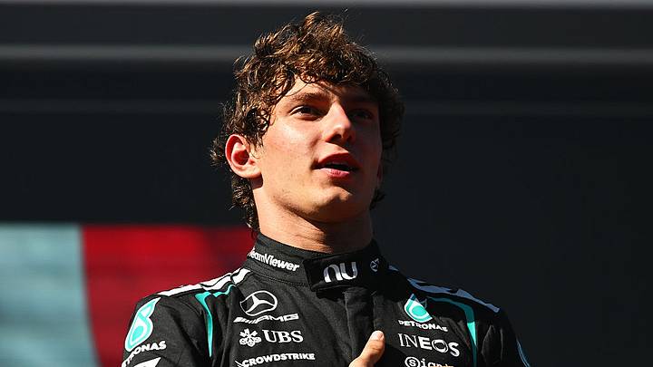 Con 20 años, Kimi Antonelli lidera la F1. Con 20 años, Kimi Antonelli lidera la F1.