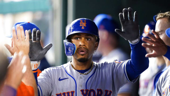 Find Mets vs. Reds predictions, betting odds, moneyline, spread, over/under and more for the August 8 MLB matchup. (AP Photo/Alex Brandon) Find Mets vs. Reds predictions, betting odds, moneyline, spread, over/under and more for the August 8 MLB matchup. (AP Photo/Alex Brandon)