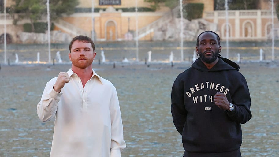 Boxers Canelo Álvarez and Terence Crawford
